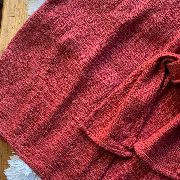 Kioti Vintage Handmade Textured Kimono Styled Boho Minimalist Open Front Top - Picture 14 of 16